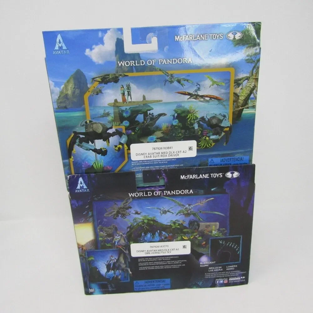 McFarlane Toys Avatar World of Pandora Cet-Ops Crabsuit Tsu'tey Direhorse Lot 2